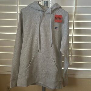 Men’s Russel Athletic hoodie. Gray NWT